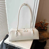 Underarm Shoulder Bag with Textured Finish - Dahlias & Honey