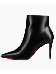 Sleek Pointed Knee High Boots with Side Zipper - Dahlias & Honey 