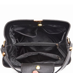 Crocodile Pattern Bucket Shoulder Bag - Dahlias & Honey 