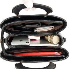 Soft Leather Shoulder & Crossbody Purse - Dahlias & Honey 