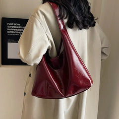Retro Shoulder Tote Bag - Dahlias & Honey 