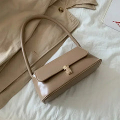 Saddle-Style Shoulder Bag – Soft Structured Underarm Purse - Dahlias & Honey 