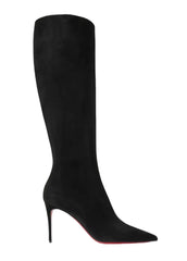 Sleek Pointed Knee High Boots with Side Zipper - Dahlias & Honey 