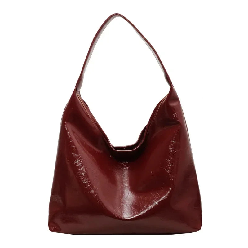 Retro Shoulder Tote Bag - Dahlias & Honey 